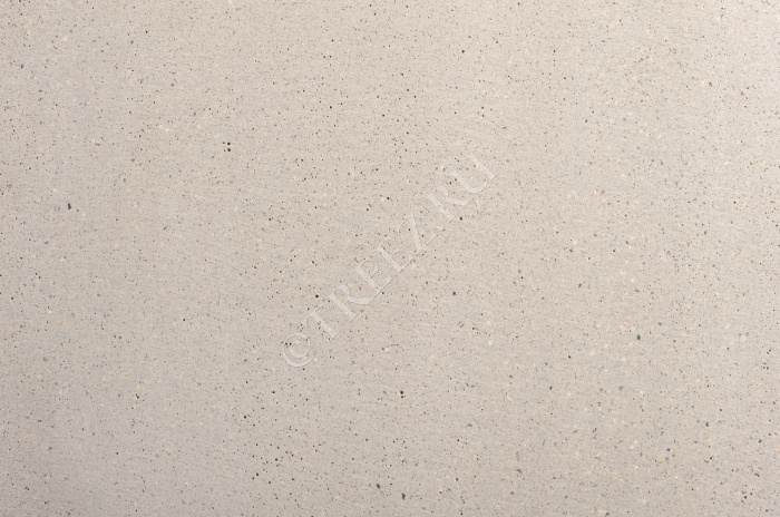 Кашпо TREEZ Effectory - серия Beton - Высокая трапеция - Белый песок